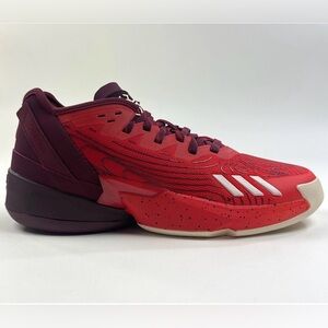 Adidas D.O.N. Issue 4 Red White Mens Size 12 Shoes Basketball Athletic HR0725